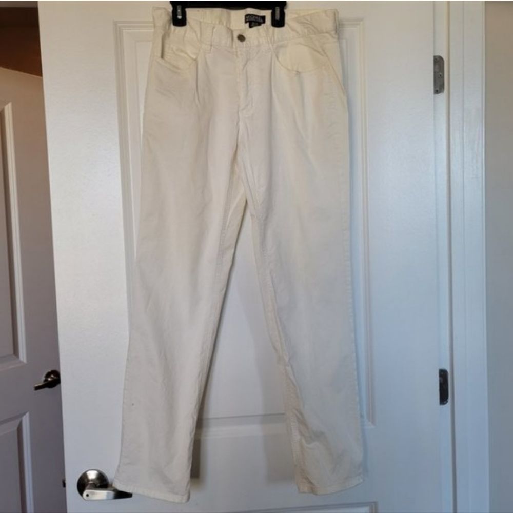 Michael Kors Slacks Straight Leg Dress Pants Mens White Size 32/32 🌟